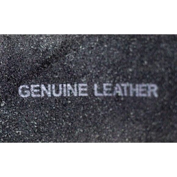 Levi's SADDLE BLACK GENUINE LEATHER 1 1/2"Wd DRESS CASUAL MEN'S BELT Sz 40 (47D - Picture 8 of 13